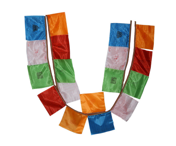 Silk Fluttering Prayer Flags- FH-FLAG-103(B6)