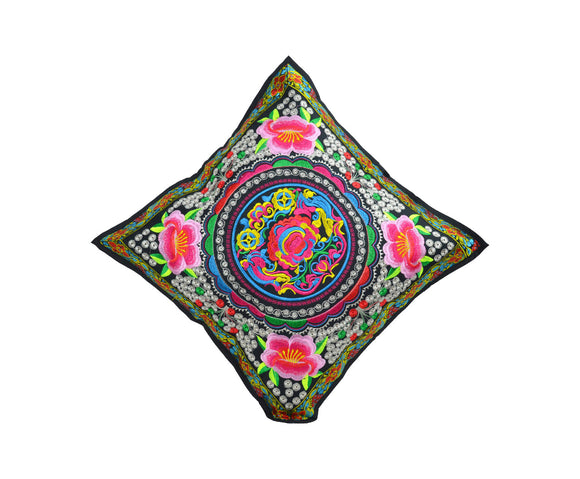 Multicolored Embroidery Cushion Cover(W-ZZ-01)