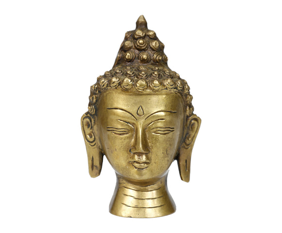 Buddha Head With Antique Design.