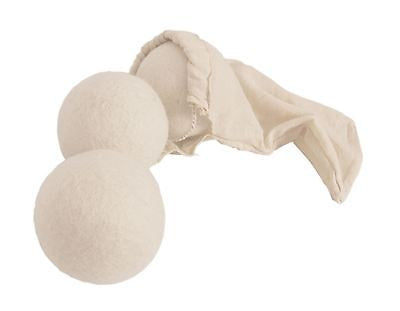 Wool Dryer Balls 3-pack XXL Handmade with 100% Organic Wool with Carry –  Bermoni