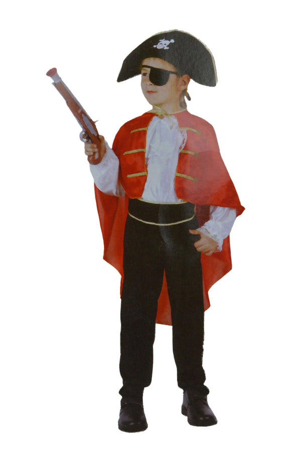 Boy Pirate Dressing Up Costume-4 To 6 Years Old.