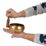 Hand Hammered Bajra Crafted Singing Bowl