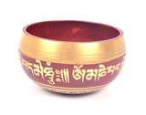 Om Mani Padme Hum& Buddha Eye Singing Bowl